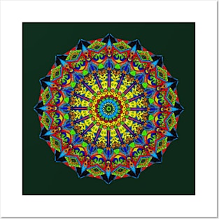 Compass Mandala Posters and Art